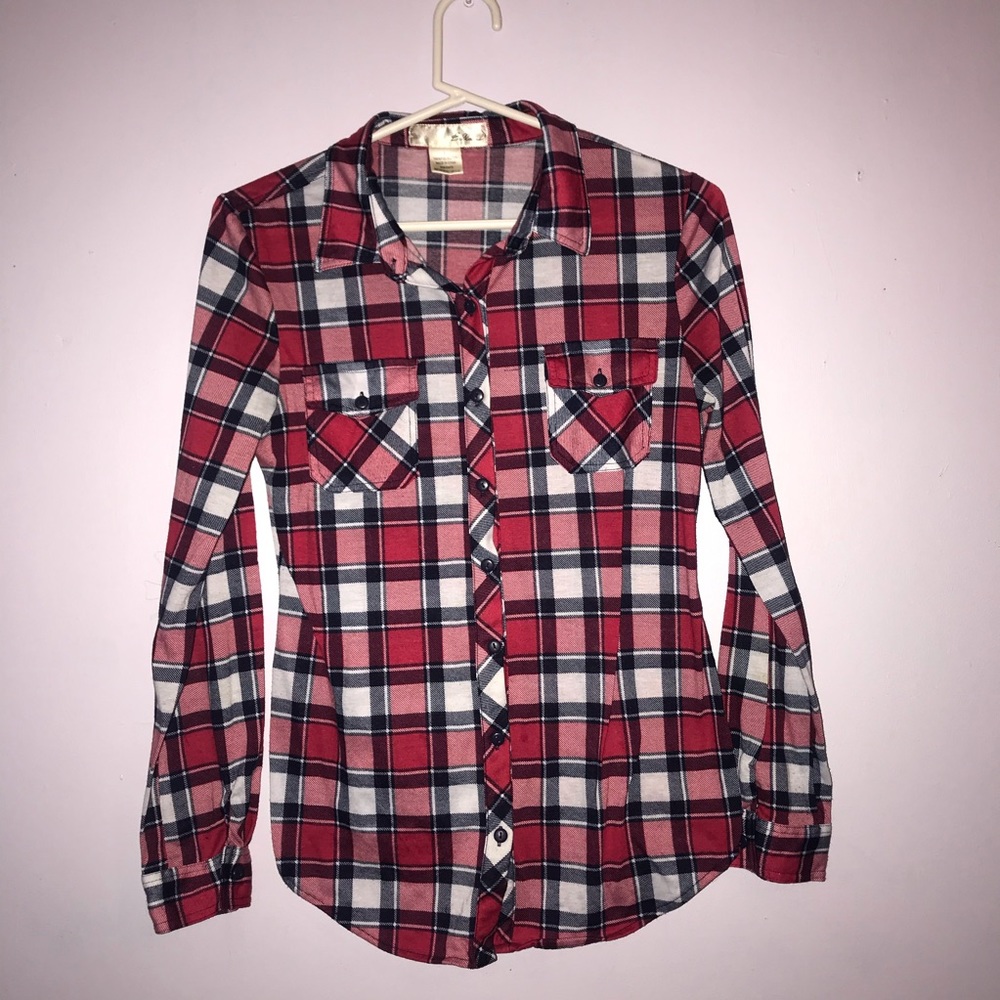 POLYESTER FLANEL ; Women’s Small ; Multicolor